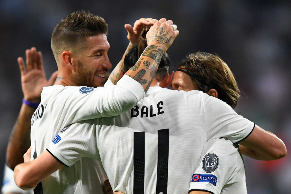 Madrid Lumat Roma 3-0