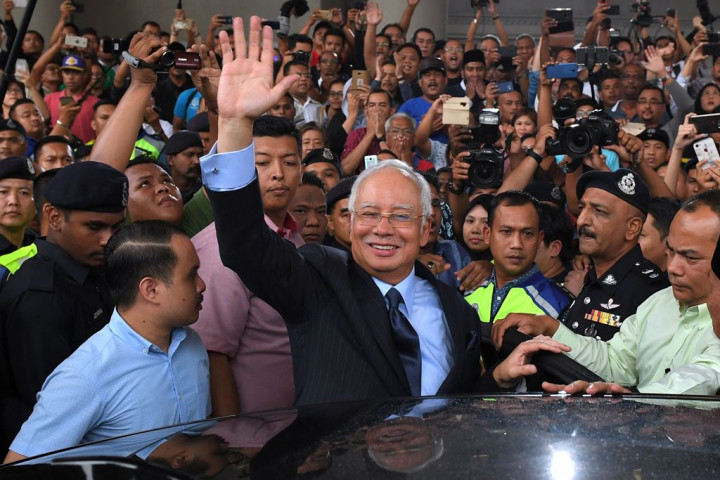 Najib Razak Bebas Dengan Jaminan Rp12,5 M