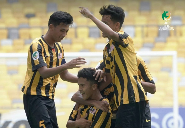 Piala Asia U-16: Malaysia dan Jepang Raih Kemenangan Telak