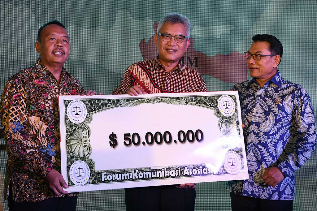 Forkas Tukarkan USD 50 Juta ke Rupiah