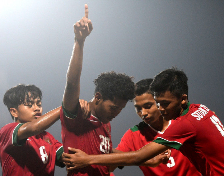 Timnas Indonesia U-16 Ungguli Iran di Babak Pertama