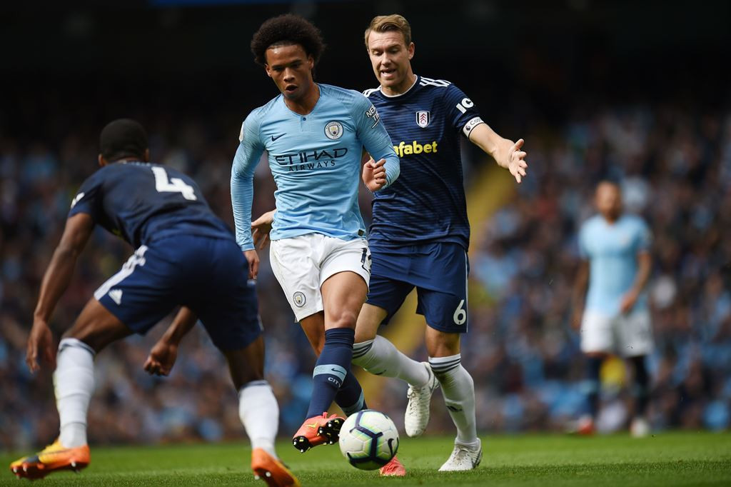 Manchester City vs Swansea (Foto: AFP/OLI SCARFF)