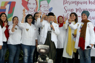 Relawan Perempuan Deklarasi Dukungan untuk Jokowi-Ma'ruf