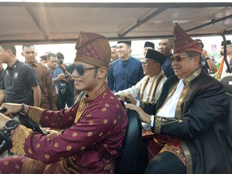 SBY <i>Walk Out</i> dari Kampanye Damai