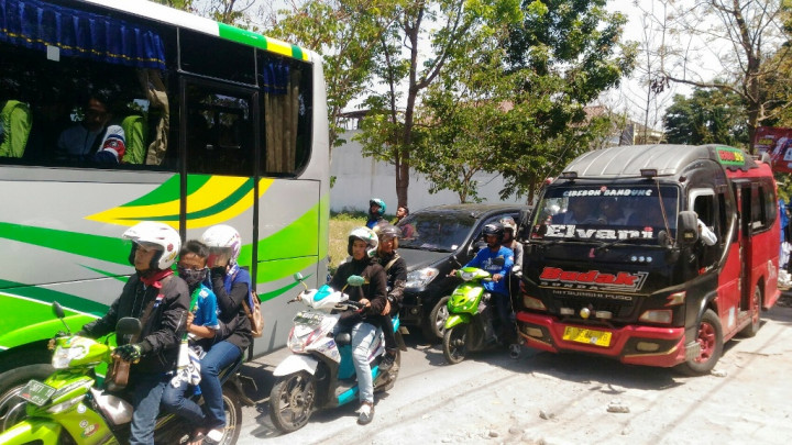 Jelang Persib vs Persija, Akses Menuju GBLA Mulai Padat