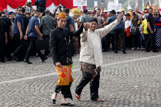 Momen Menarik Deklarasi Kampanye Damai di Monas