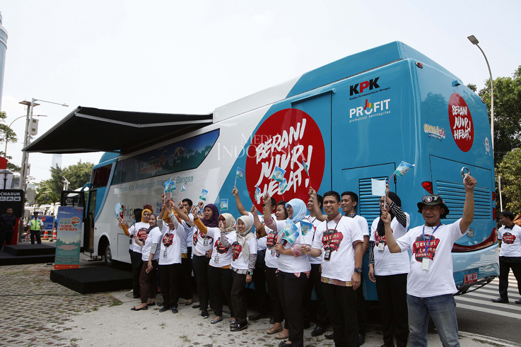 KPK Luncurkan Bus Jelajah Negeri Bangun Antikorupsi