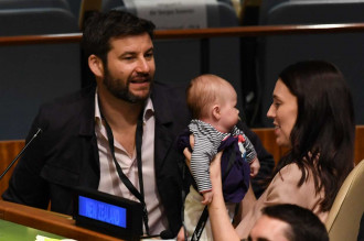 Neve Te Aroha, Bayi Pertama Hadiri Sidang Umum PBB