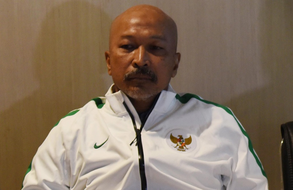 Pelatih timnas u-16  Fakhri Husaini (Foto: Antara/Akbar Nugroho Gumay)