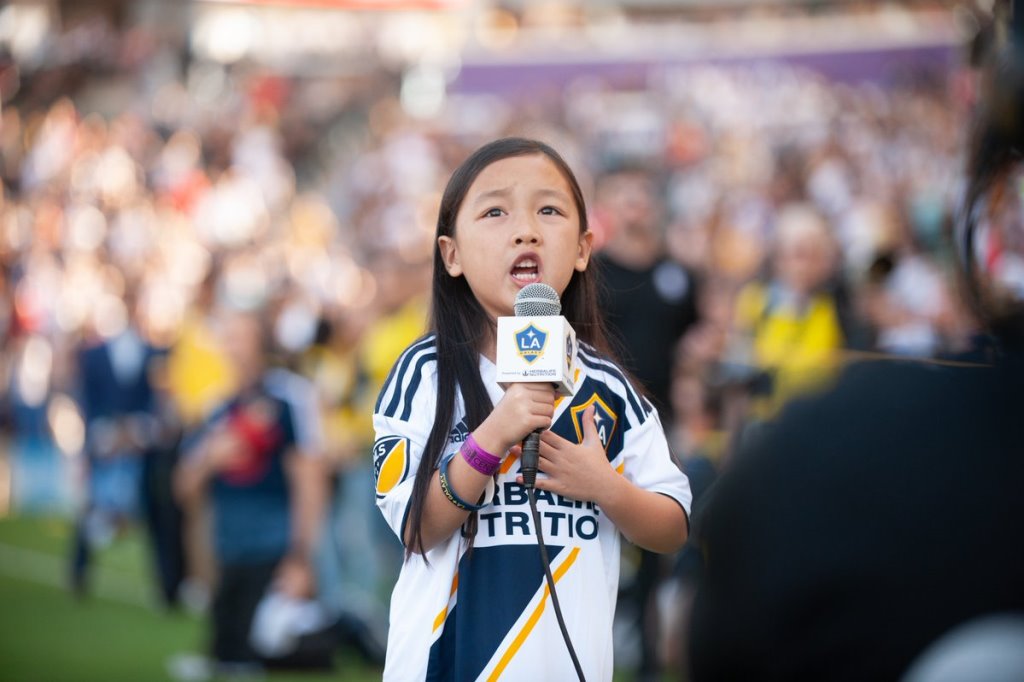 Malea Emma Tjandrawidjaja (Foto: Twitter La Galaxy)