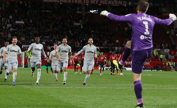 Derby County Singkirkan MU dari Piala Liga Inggris