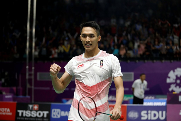 Jonatan Christie Belum Terbendung di Korea Open 2018