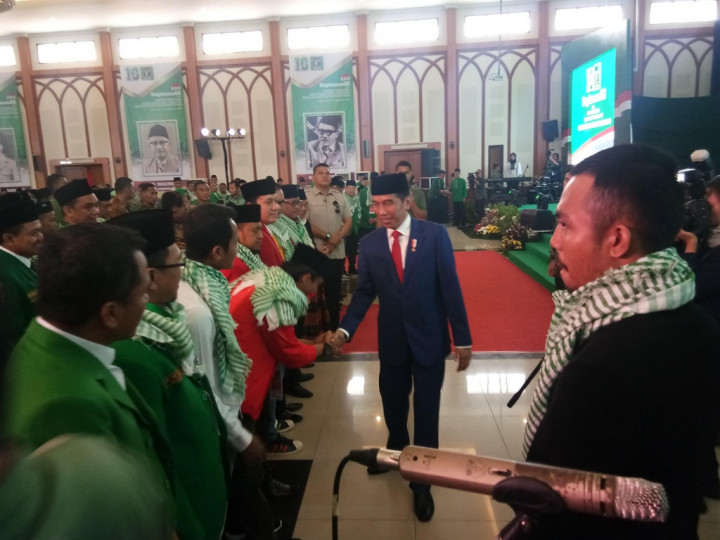 Jokowi Menghadiri Rapimnas III PPP