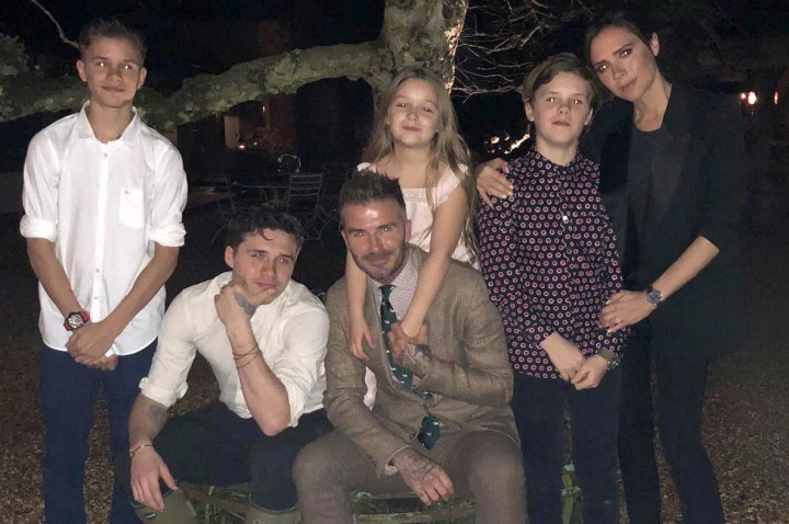 Trik Mendidik Anak Ala Victoria dan David Beckham