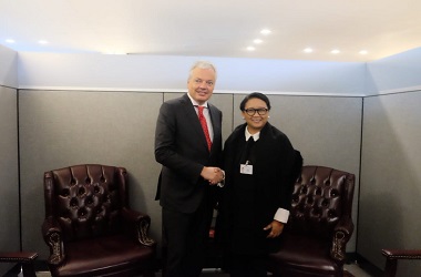 Indonesia dan Belgia Ingin Tingkatkan Koordinasi DK PBB