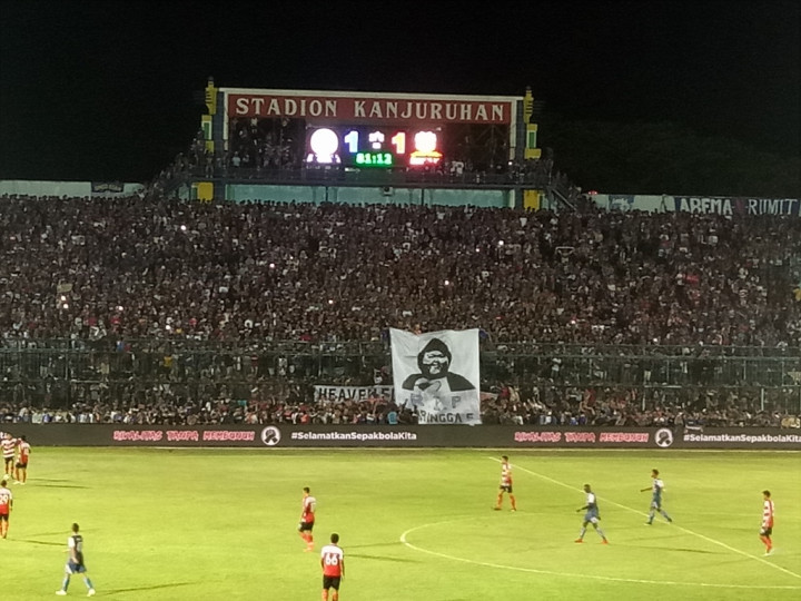 Laga Amal untuk Haringga, MU Bermain Imbang dengan Arema