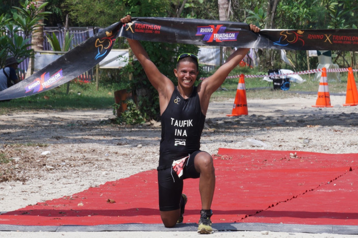 Muhammad Taufik Pertahankan Gelar Rhino X-Tri