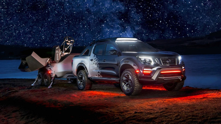 Nissan Navara Dark Sky Concept, Bawa Konsep Luar Angkasa