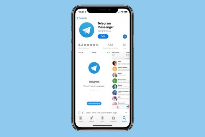 Telegram 5.0 Versi iOS Kini Lebih Cepat
