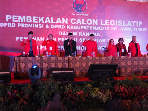 DPD PDI Perjuangan Jawa Timur Gelar Konsolidasi Caleg se- Jatim