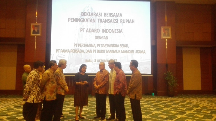 Selamatkan Kurs, Adaro Deklarasi Tingkatkan Transaksi Rupiah