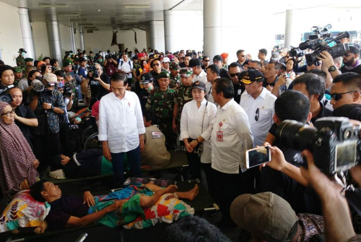 Menko PMK Dampingi Jokowi Kunjungi Korban Bencana Sulteng