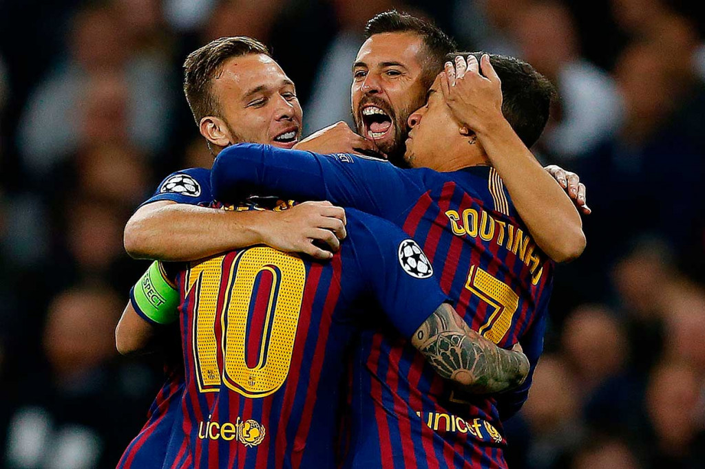 Barca Tundukkan Tottenham Hotspur 4-2