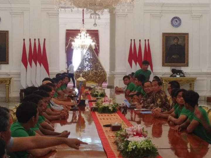 Jokowi Ingin Timnas U-16 Sering Tanding Uji Coba