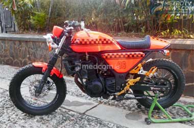 Kawasaki Ninja 250 Anut Aliran Cafe Racer