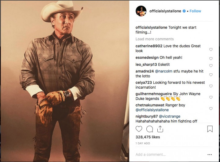 Sylvester Stallone Jadi Koboi di Film Rambo Terbaru