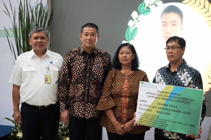 BPJS Ketenagakerjaan Santuni Ahli Waris Pegawai Air Nav