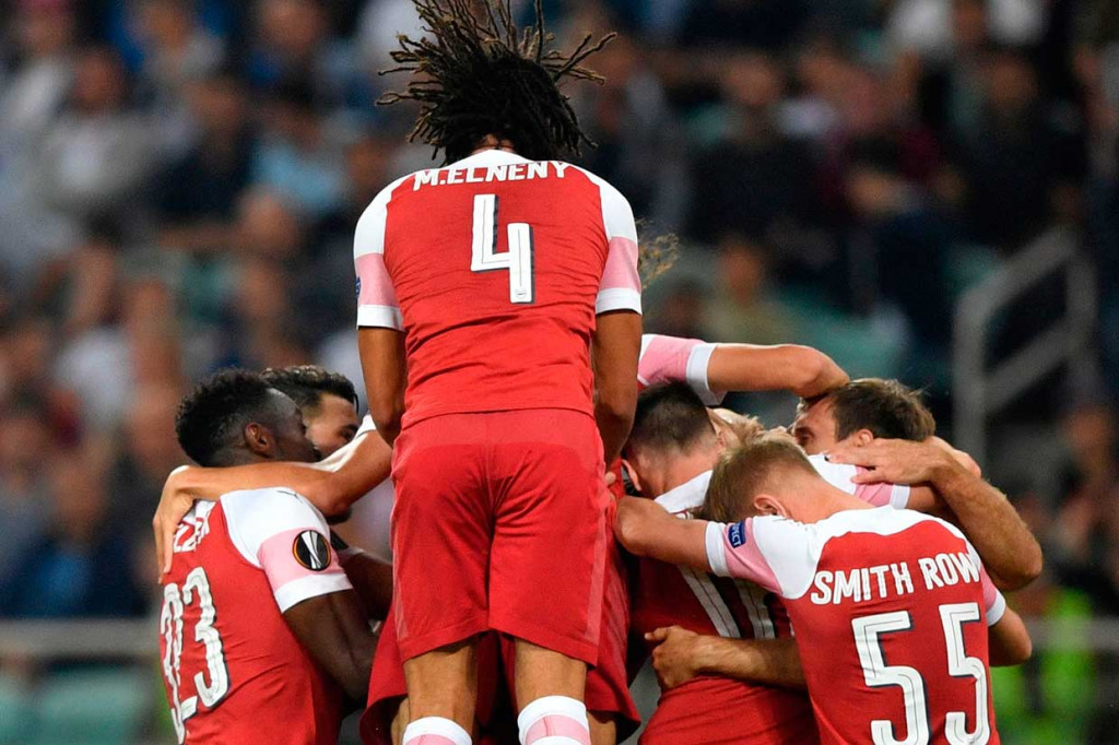 Arsenal Hajar Qarabag 3-0