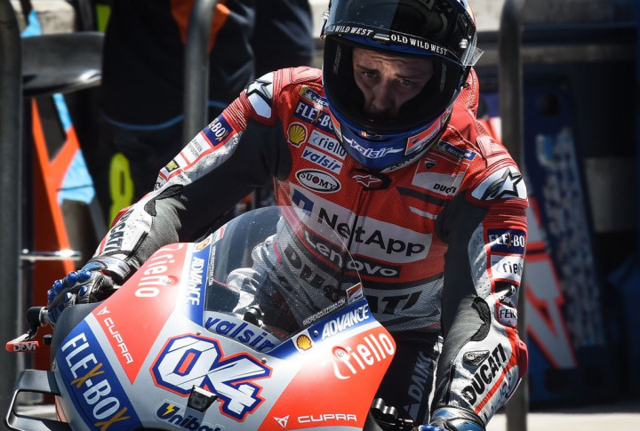 Andrea Dovizioso Pimpin FP2 MotoGP Thailand