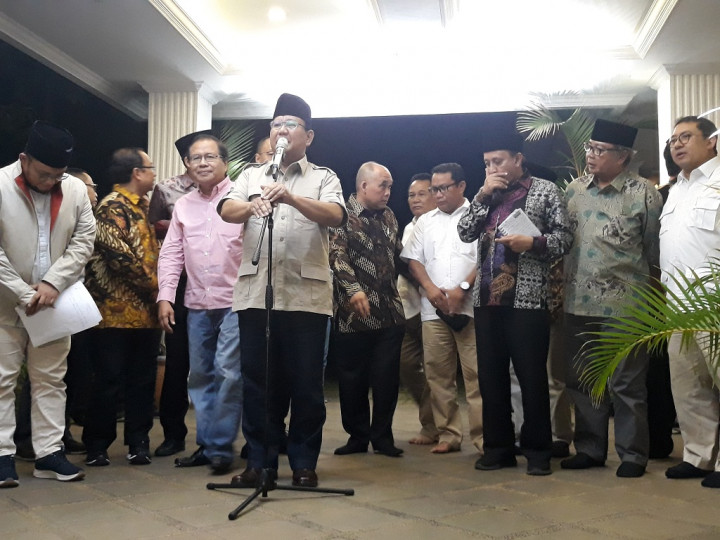 Prabowo Sebut Prospek Ekonomi Indonesia Rawan