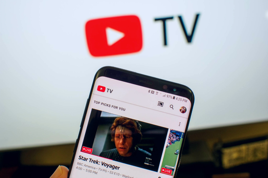 YouTube TV Pasang Dukungan DVR