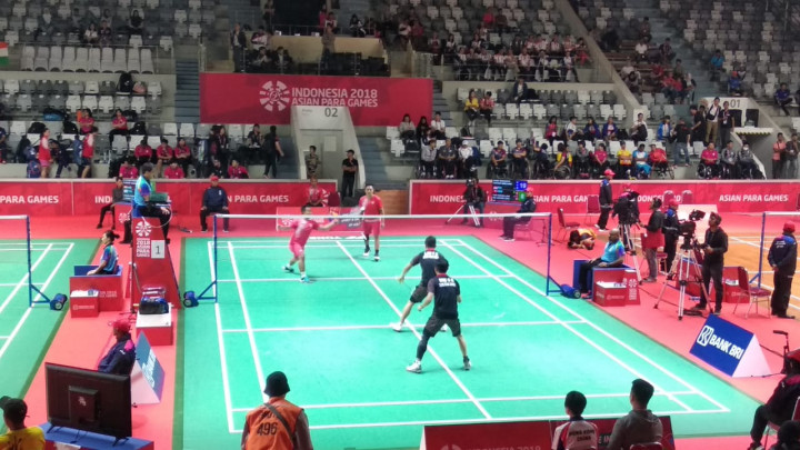 Para Bulu Tangkis Beregu Putra Indonesia Masuk Semifinal