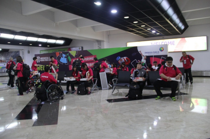 Sebanyak 2.919 Atlet dan Ofisial Asian Para Games Tiba di Bandara Soetta