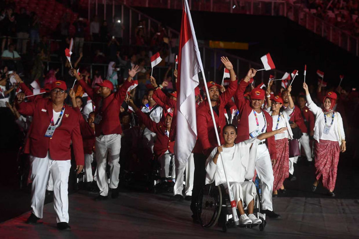 Pembukaan Asian Para Games Berlangsung Meriah
