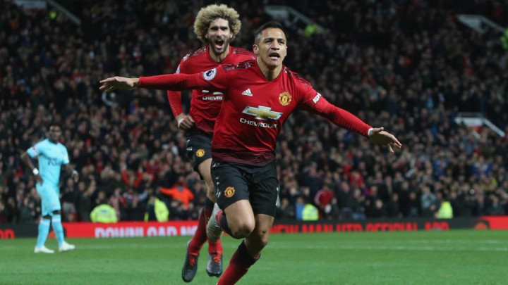 Alexis Sanchez Selamatkan United dari Kekalahan