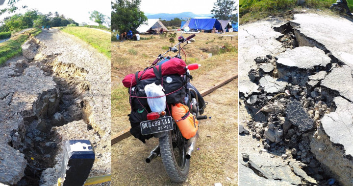 Menyusuri Palu-Donggala dengan Roda Dua