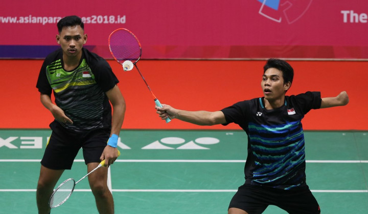 Para Bulu Tangkis Beregu Putra Indonesia Tembus Final