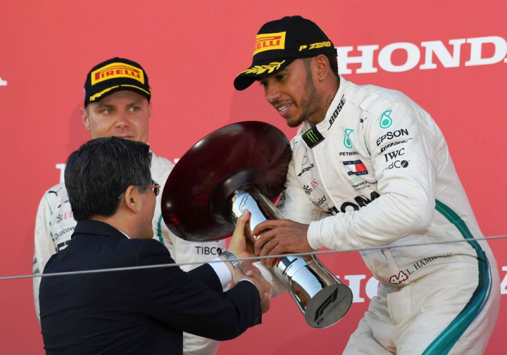Hamilton Juara Formula 1 Jepang