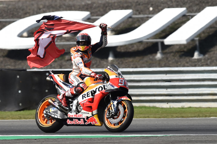 Marquez Juara MotoGP Thailand