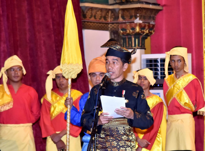 Jokowi Ajak Masyarakat Melayu Kawal Persatuan Bangsa