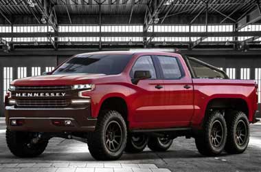 Hennessey Goliath 6x6 Berbasis Chevrolet Silverado