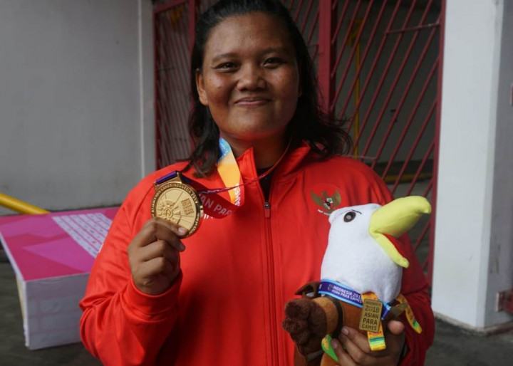 Suparniyati Raih Emas dari Cabor Para Atletik
