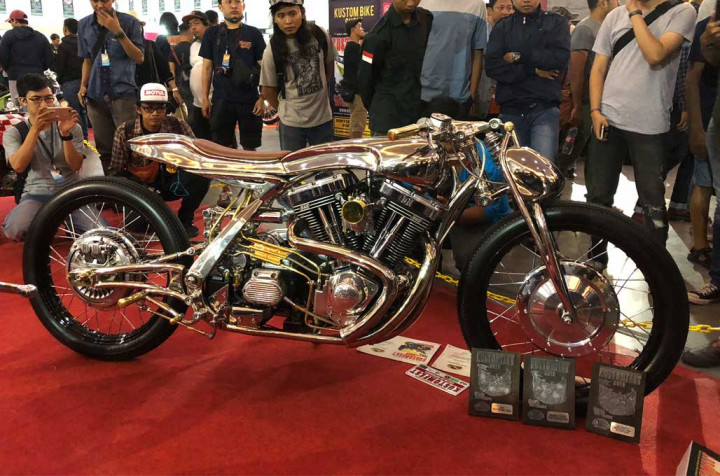 Cafe Racer ala Krom Works, Menangi Kustomfest 2018