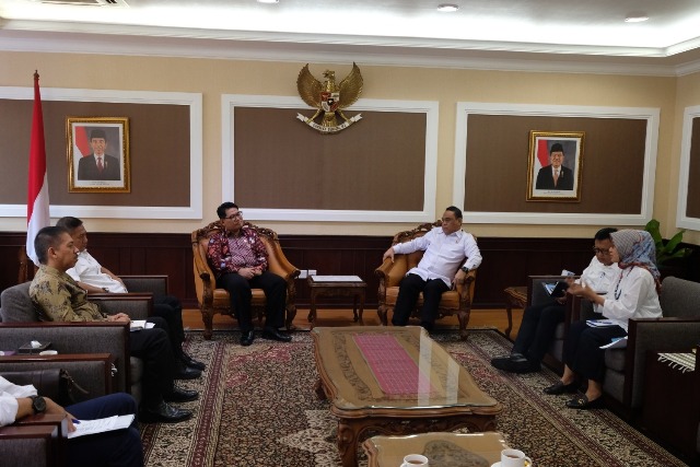 Pimpinan LPSK dan Menpan RB Bahas Pengelolaan Anggaran