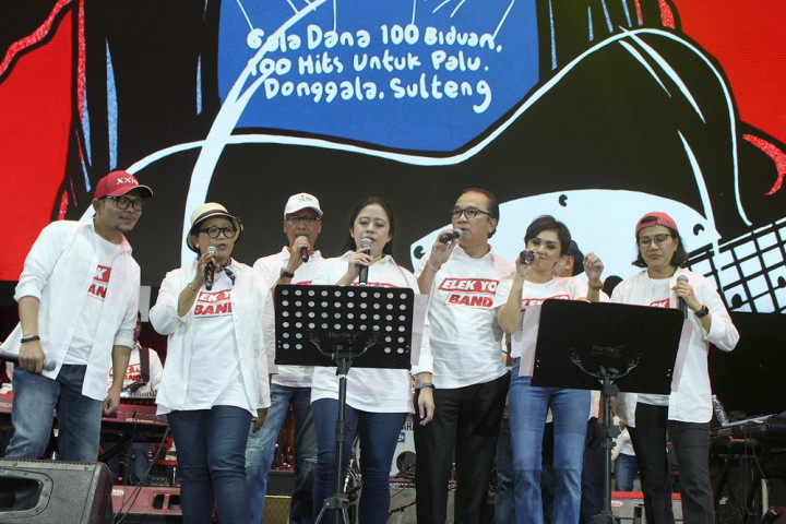 Jumlah Donasi Konser Gala Dana untuk Palu Melebihi Ekspektasi