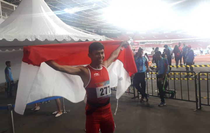 Sapto Yogo Purnomo Kembali Sabet Emas di Atletik